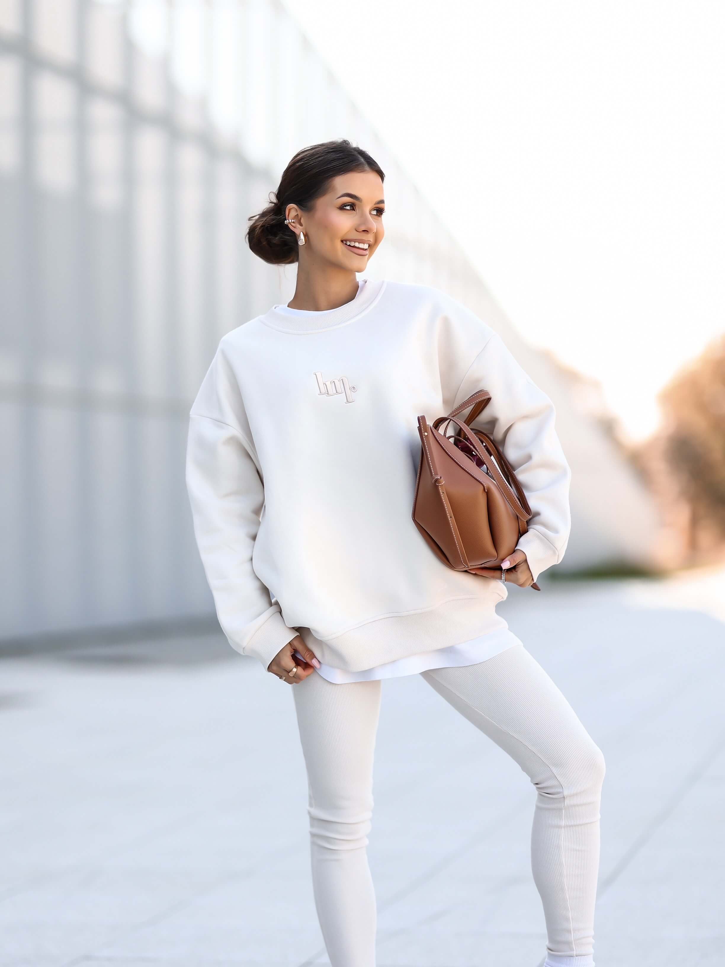 Bluza dresowa ocieplana Sweet treat kaszmir - Rozmiar: UNI